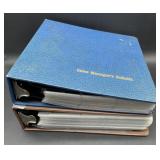 (Z) Assorted basketball cards 2 folders