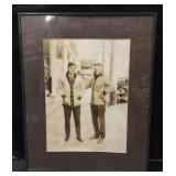 (D) Babe Ruth picture 16x20 not authenticated