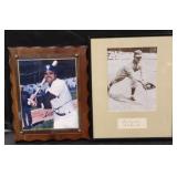 (D) Reggie Jackson 8x10  signed photo and other