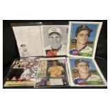 (D) Baseball signed 8x10 photos and more 12 total