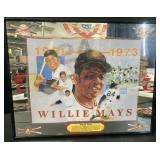 (D) Willie Mays Seagrams 7 mirror 17x21