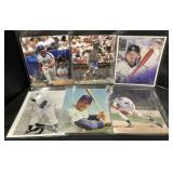 (D) Baseball signed 8x10 photos and more 12 total