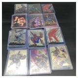 (JT) 1995 fleer Metal blaster cards 29ct