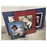 (D) Mickey Mantle Nolan Ryan and others framed
