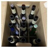 (D) Coors Limited 18 oz bottles 2 full 1Banks