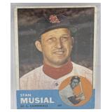 (R) 1963 Stan Musial Topps Baseball Card