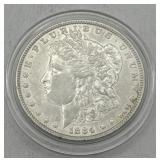 (KK) Silver 1884 Morgan Dollar