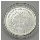 (DY) Silver 1 oz Round Liberty Coin