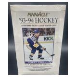 (J) Pinnacle 1993-94 Hockey sealed wax box hobby