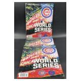 (DD) Chicago Cubs 2016 World Series programs