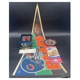 (E) Chicago Bears vintage pennant 2005 WS SOXS