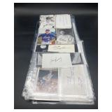 (D) Autograph index cards photos and more not