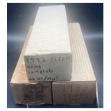 (Y) Sports assorted collectible cards 3 boxes