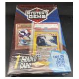 (JT) Pokémon mystery gems graded card sealed 2022