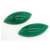 (HI) Two Jadeite Gemstones