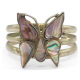 (HI) Mexico Silver Shell Bracelet