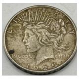 (KC) 1925 Silver Peace Dollar Coin