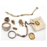 (JK) Gold Filled Jewelry lot