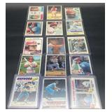 (RS) Vintage baseball collector cards 25 total