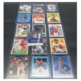 (RS) Baseball assorted rookie cards 16 total