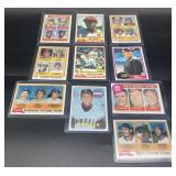 (RS) Baseball vintage rookie collector cards 10