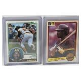 (Y) 2 Tony Gwynn Baseball Rookie Cards