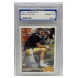 (Z) Graded Brett Favre 1991 Upper Deck Rookie