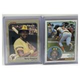 (Y) 2 Tony Gwynn Baseball Rookie Cards