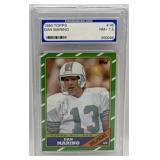 (Z) Graded Dan Marino 1986 Topps Football Card