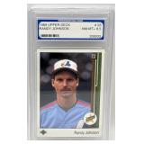 (Z) Graded Randy Johnson 1989 Upper Deck Rookie
