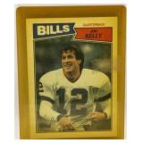 (R) 1987 Jim Kelly Topps Rookie Football Card