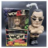 (DD) WCW Diamond Dallas page figure plus the rock