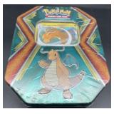 (DD) Pokémon sealed tin collector cards