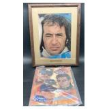 (J) Jackie Stewart framed photo 12x18 plus