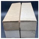 (Y) Baseball assorted collectible cards 4 boxes