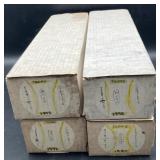 (Y) Topps baseball collectible cards 4 boxes