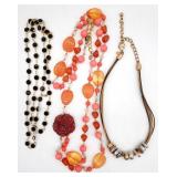 (AB) Swarovski, Robert Rose & Chicos Necklaces