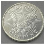 (KK) Silver 1 oz Round Coin Sunshine Minting