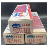 (Y) Fleer 1990 baseball sets sealed times the