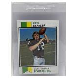 (R) 1973 Ken Stabler Topps Rookie Football Card
