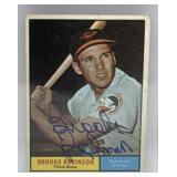 (R) 1961 Brooks Robinson Autograph  Topps