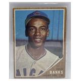 (R) 1962 Ernie Banks Topps Baseball Card