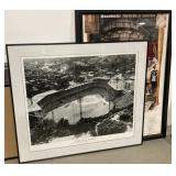 (D) Remembering Forbes field 1970 framed photo 34