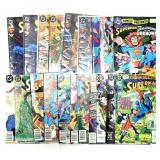 (20) DC Superman Assorted Comic Books