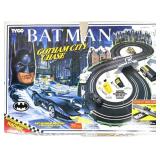 1992 TYCO Batman Gotham City Chase Slot Car Set