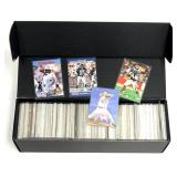 Box of Various Football Collector Cards