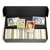 Box of Various Baseball & Football Collector Cards