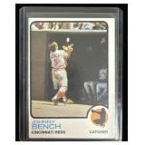 1973 TOPPS #380 Johnny Bench Cincinnati Reds