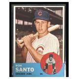 1963 TOPPS #252 Ron Santo Chicago Cubs
