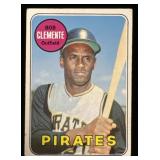 1969 TOPPS #50 Bob Clemente Pirates Baseball Card